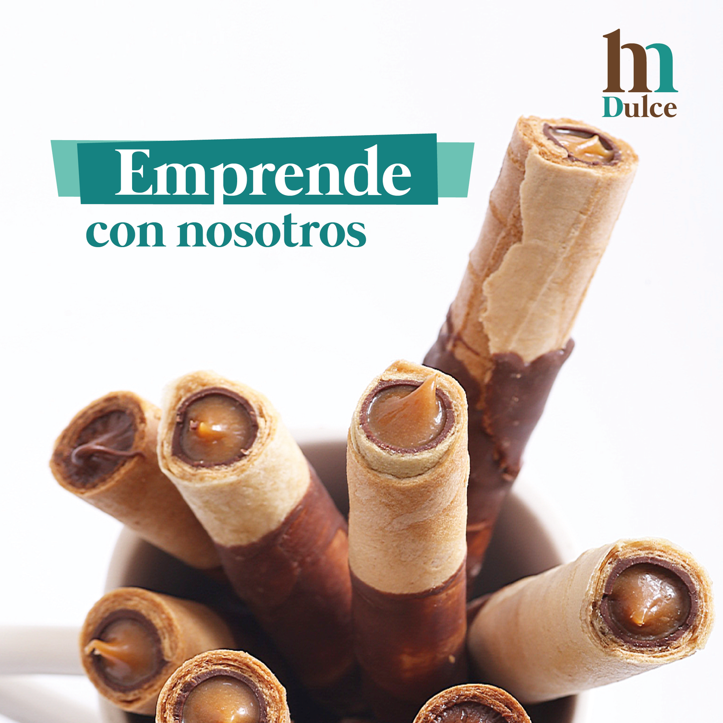 Caja 50 Barquillos Rellenos Surtida